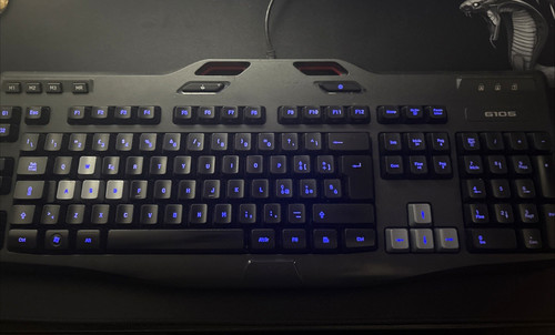 Tastiera logitech g105 - tastiera,