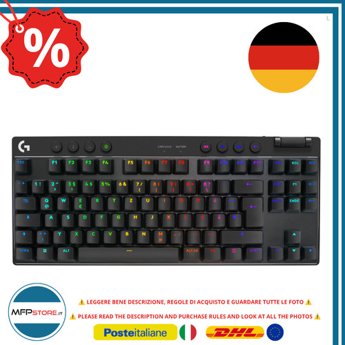 Tastiera logitech pro tkl - tastiera,